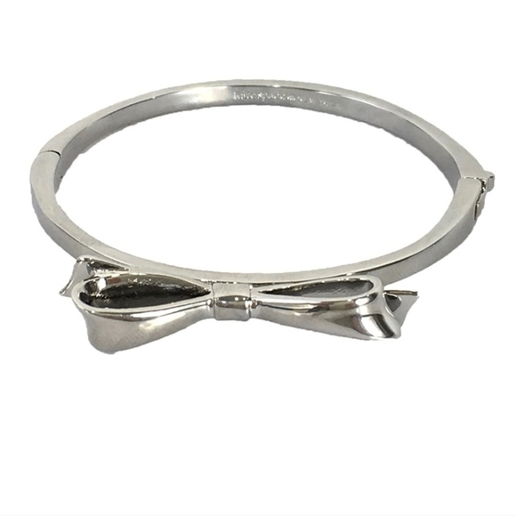 Kate Spade Love Notes Bow Bangle Bracelet - Picture 1 of 8